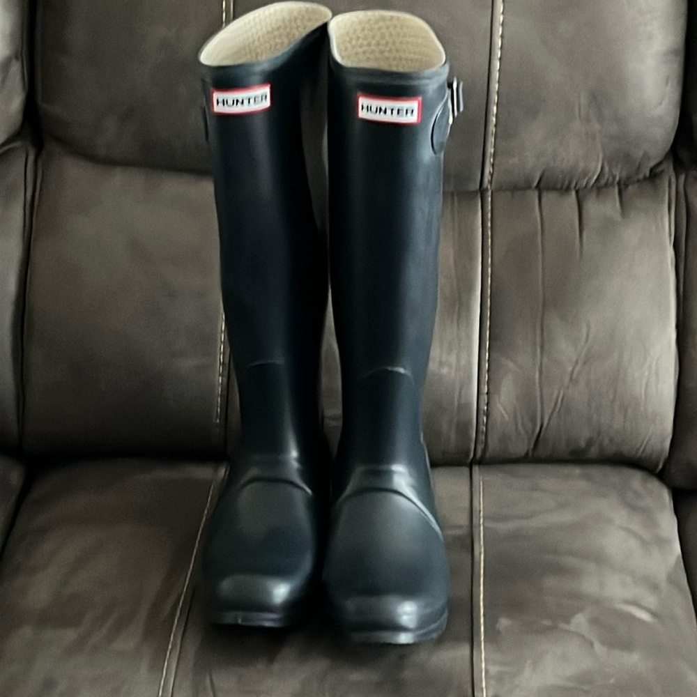 Hunter rain boots original tall- matte black